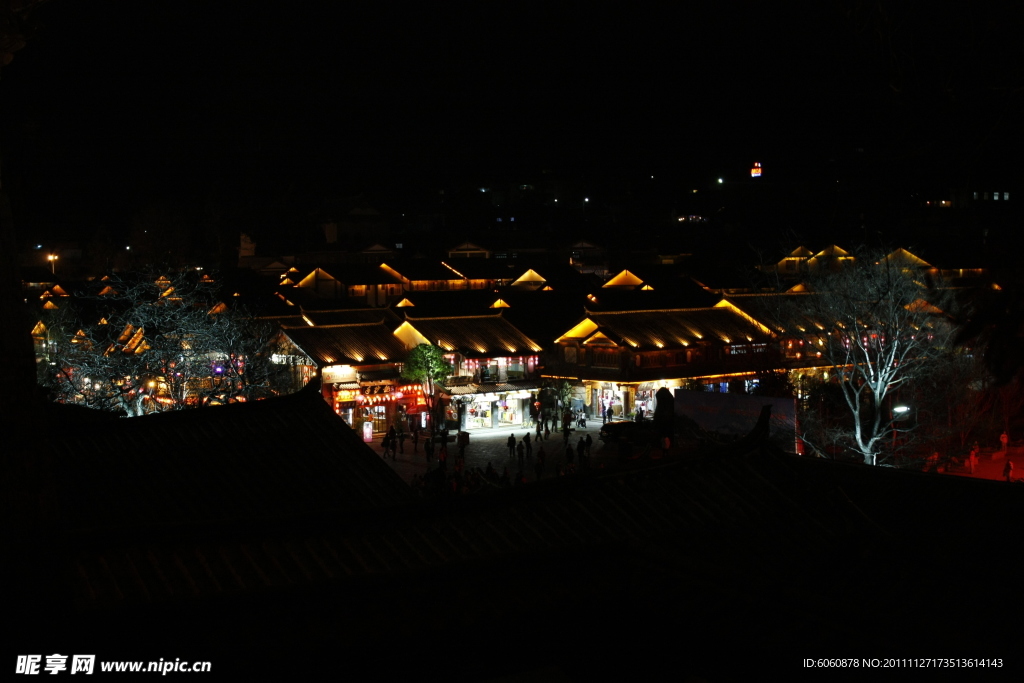 丽江夜景