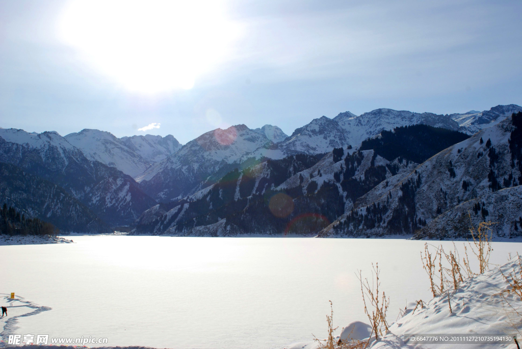 高山滑雪场