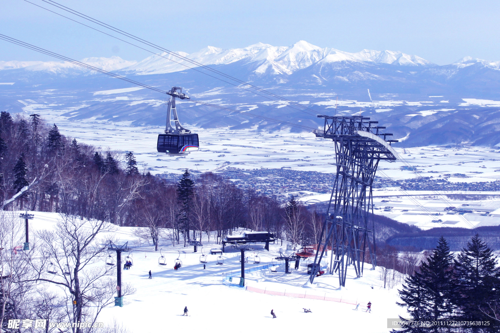 高山滑雪