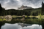 秋季湖泊美景