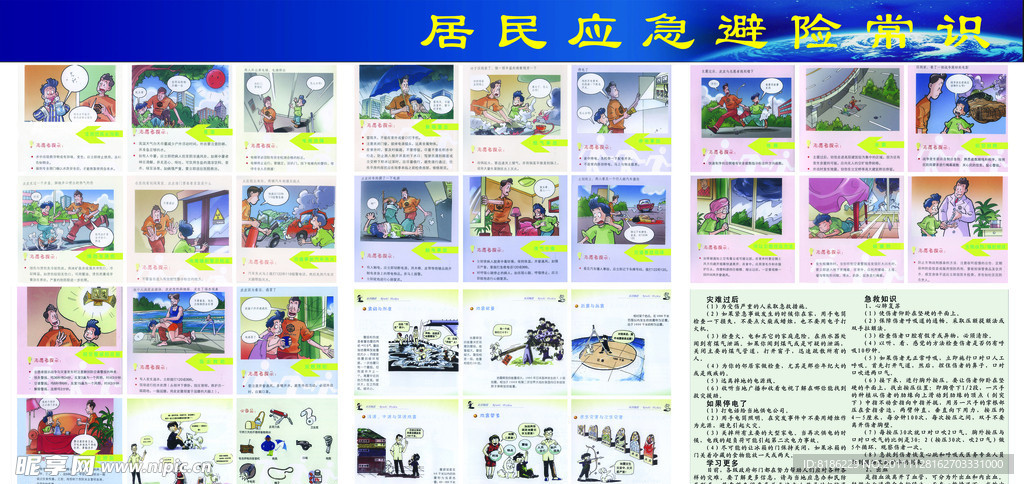 居民应急避险常识系列