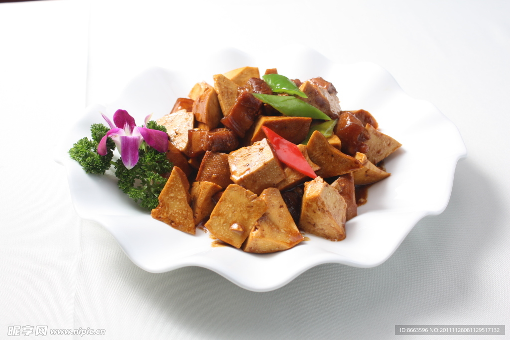 菜肴 豆腐干