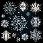 雪花花纹图标