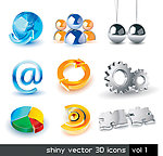 3D立体LOGO图标