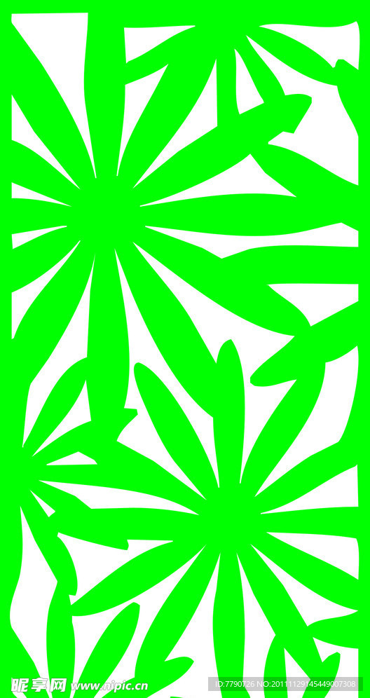镂空雕花