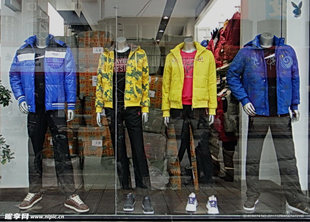 男装展窗