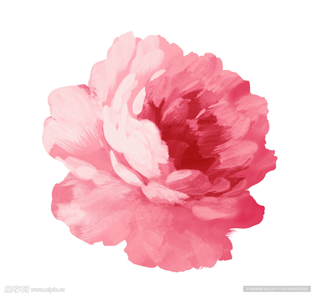 手绘花朵