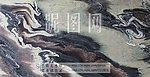 紫山水 大理石
