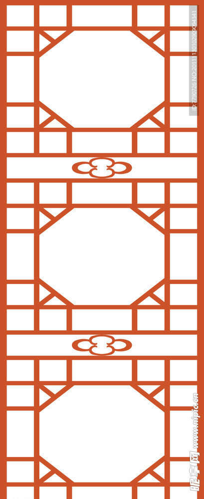 镂空雕花