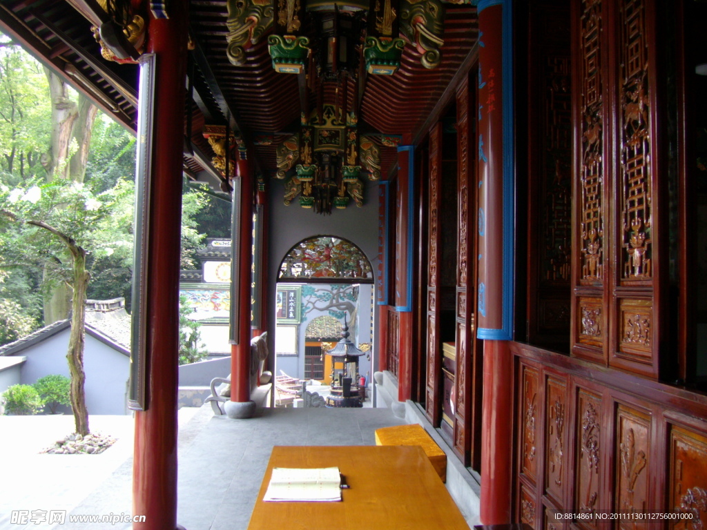 抱朴道院 走廊