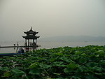 湖滨晴雨 西湖荷亭