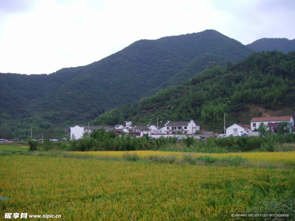 龙门古镇 远景