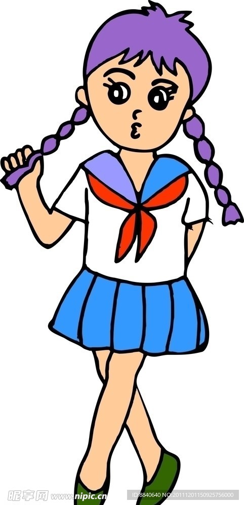 女孩