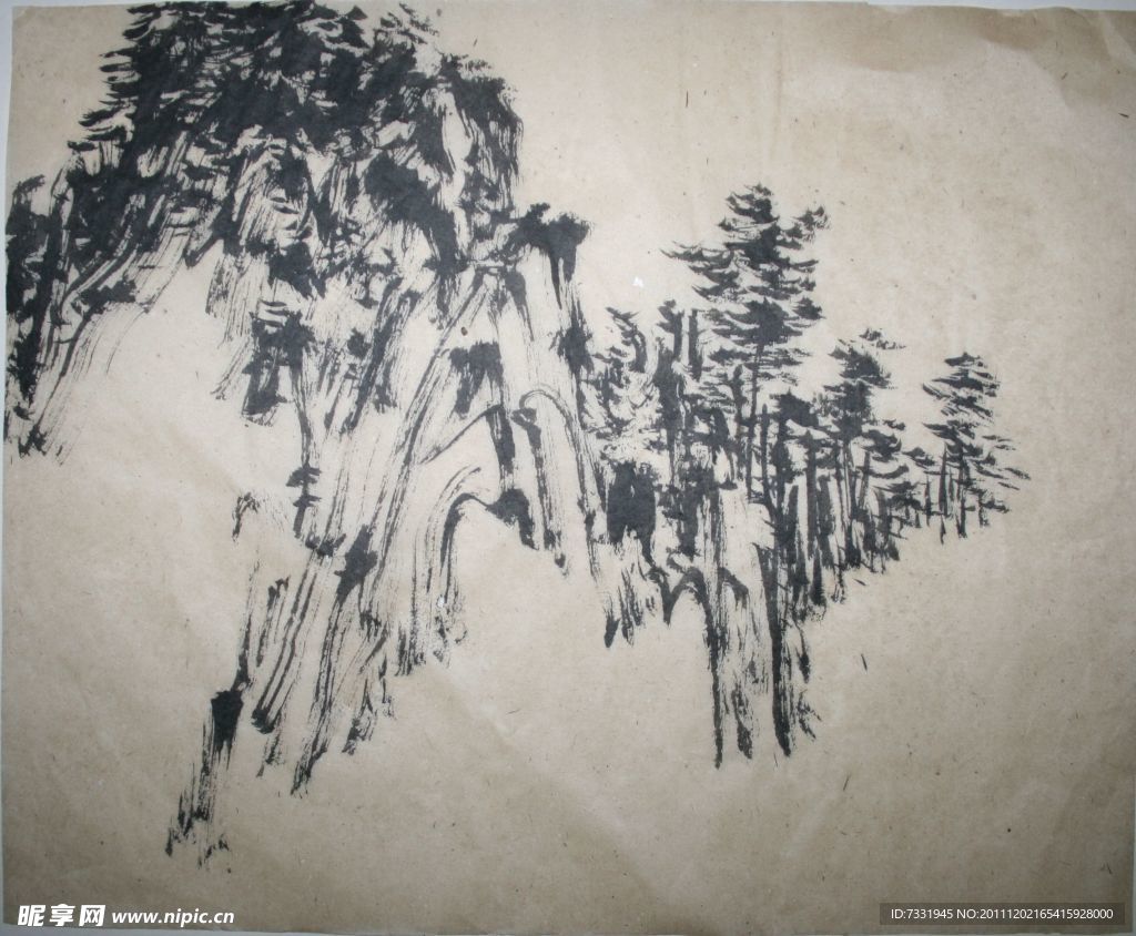 水墨画