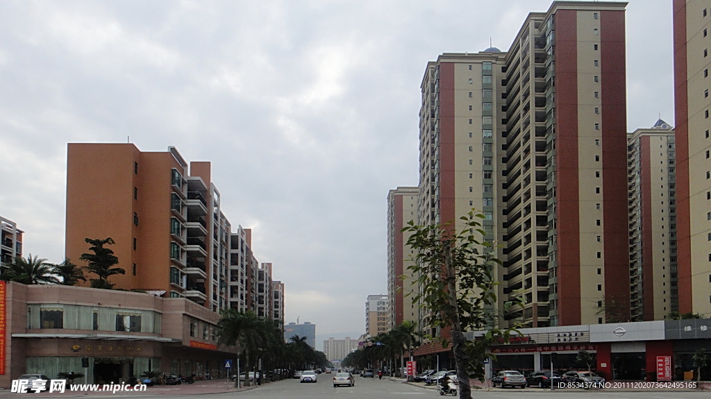 新村的街道