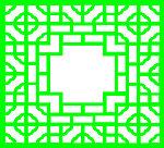 镂空雕花