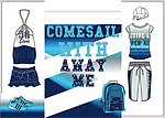 女童服装款式设计手稿