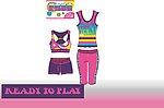 女童服装款式设计手稿