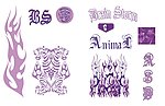 男童设计图案素材