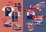 男童服装图案款式设计