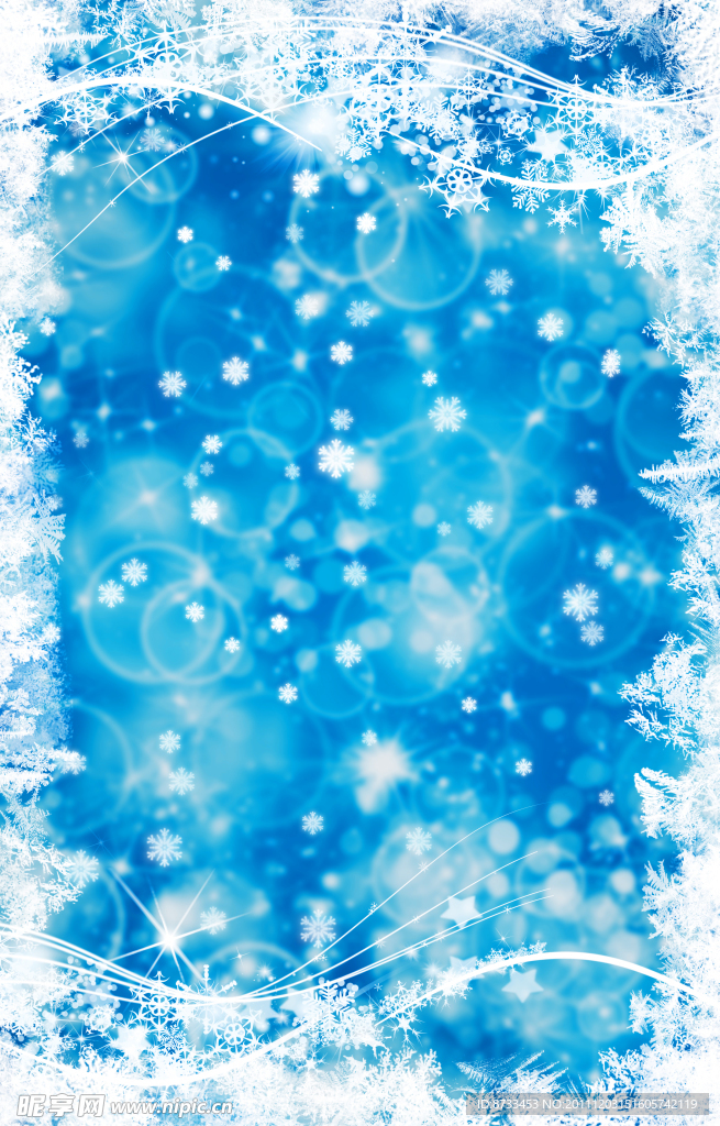 雪花背景