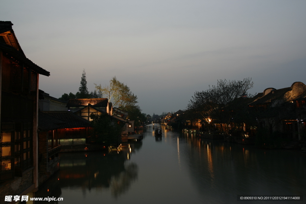 乌镇西栅夜景