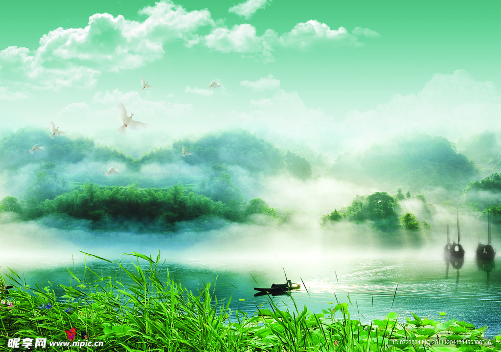 山水风景
