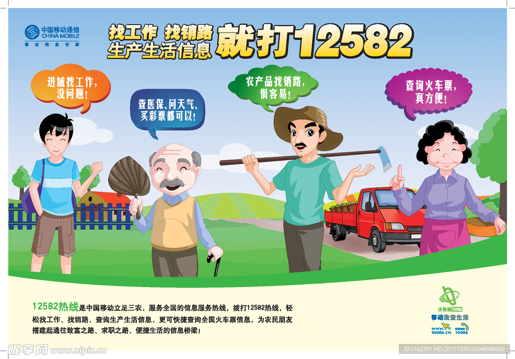12580(农信通)海报
