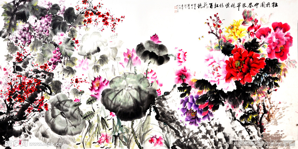 牡丹园中春来早