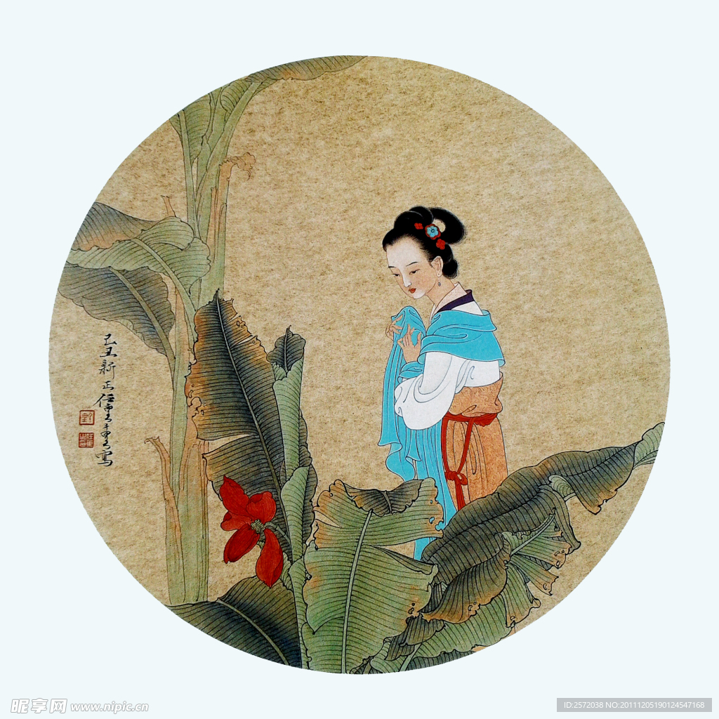 仕女画