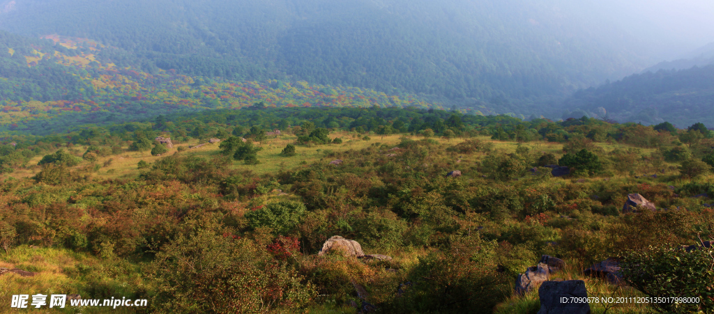 武夷山顶风景