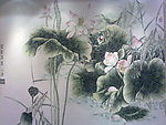 水墨荷花