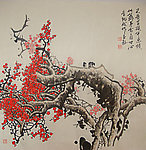 国画梅花