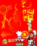 时尚花纹 卡通
