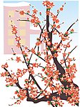 冬雪梅花