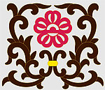 欧式花纹