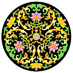 欧式花纹