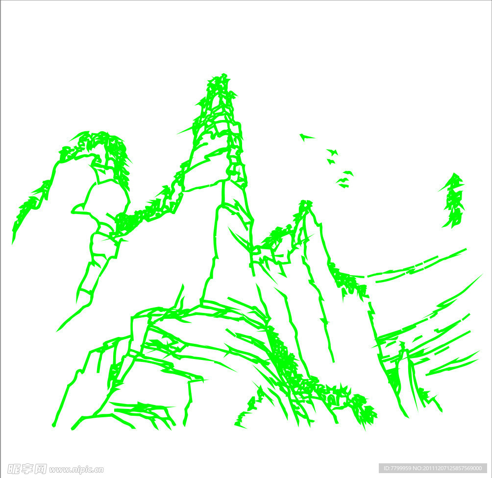 山水画