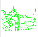 山水画