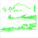 山水画