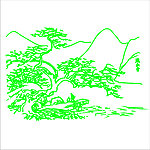 山水画