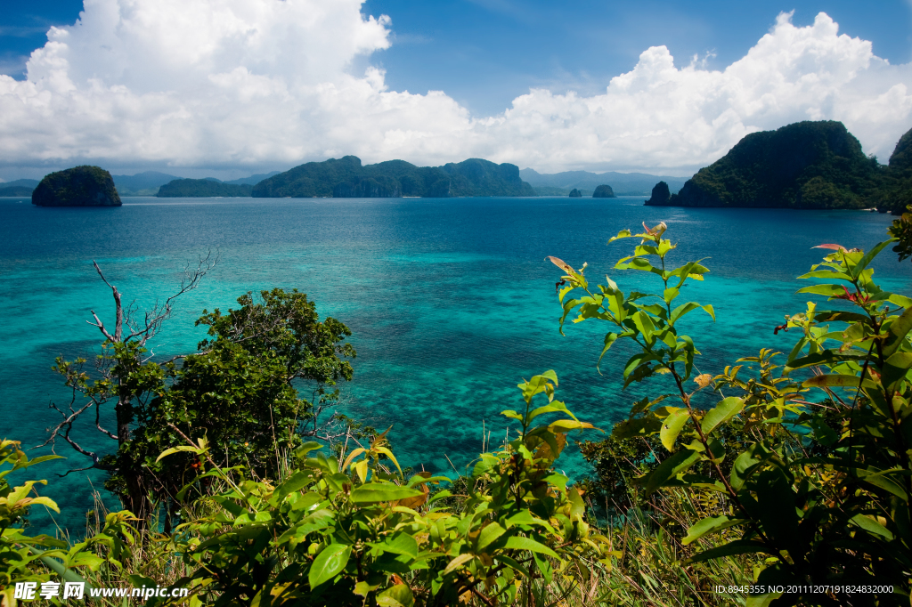 菲律宾巴拉望度假旅游风景