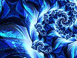 蓝色抽象底纹