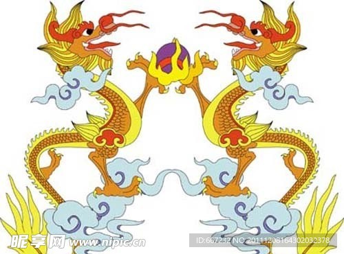 双龙戏珠