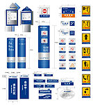 公司标识标牌环境指示系统