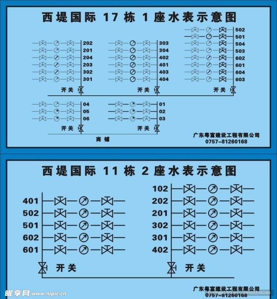 水表图