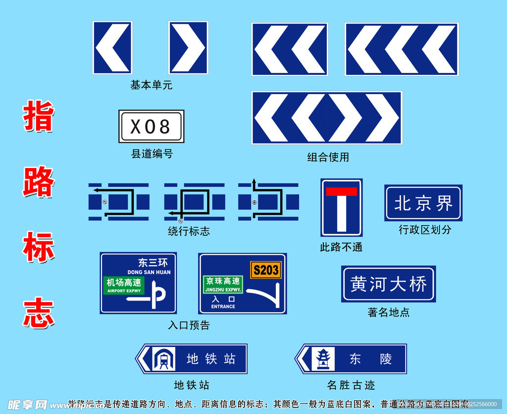 指路标志