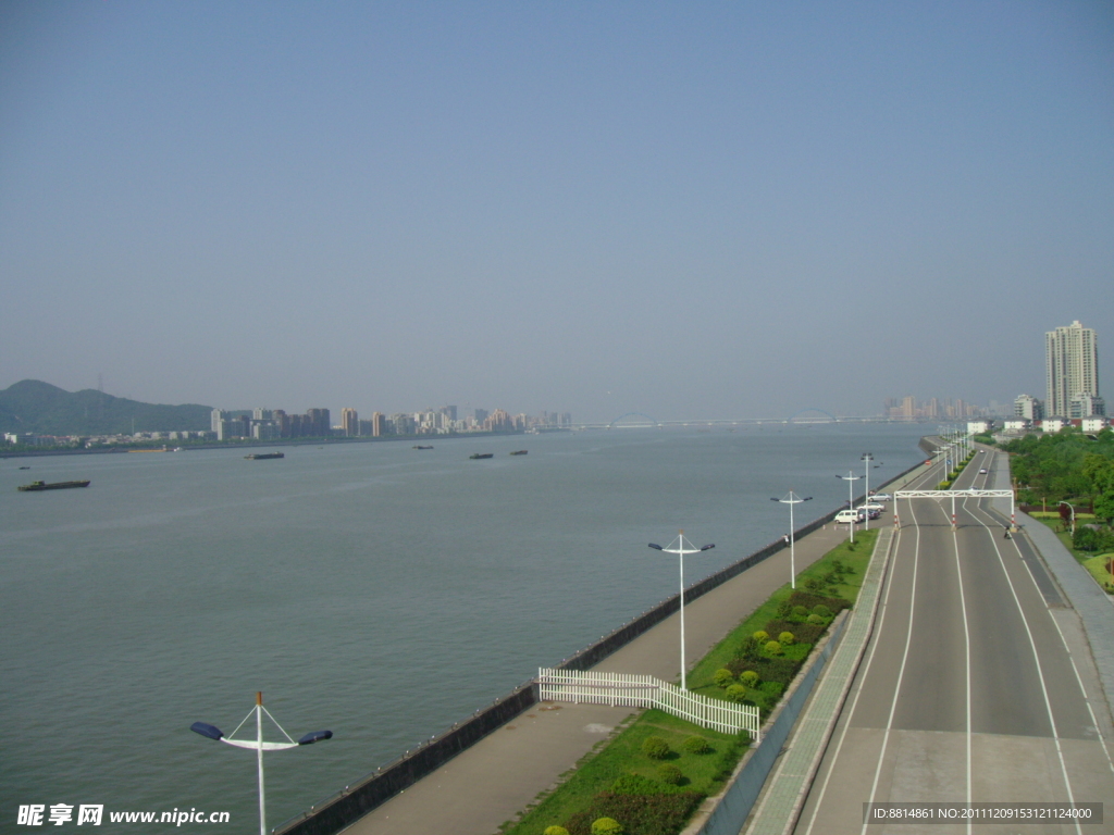 钱塘江大桥 江景