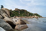 海边风光 石头
