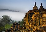 泰国古代佛像遗址